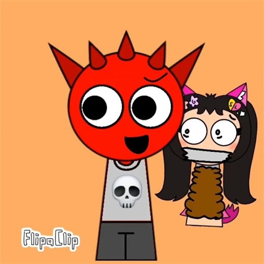 Simon Beat Up Raddy #funny #tal_on #animation #sprunki #squidward #door #simon #raddy