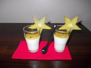 Panna cotta mangue passion pour 4 personnes - Recettes - Elle à Table