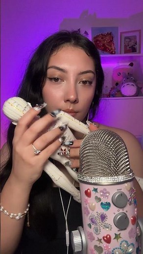 Acupuncture doll ASMR tapping and scratching #asmr #asmrjade #tingles #notalkingasmr