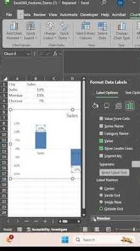 Dynamic Arrow Indicator in excel chart . Excel Hacks