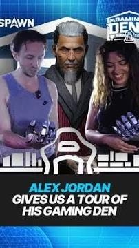Alex Jordan, a.k.a My Hands from Cyberpunk 2077, let us check out his gaming set up and tells us all