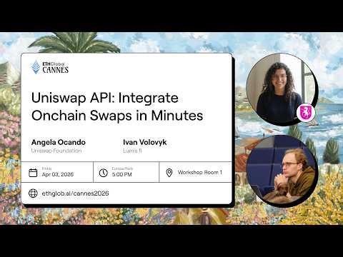 Uniswap API: Integrate Onchain Swaps in Minutes I Angela Ocando & Ivan Volovyk