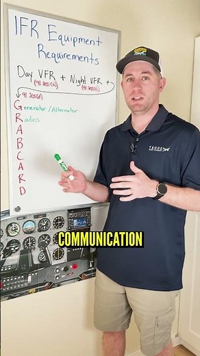 IFR equipment requirements #instrumentflying #learningtofly #pilottraining