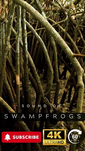Sound of Swamp Frogs - #meditate #relax #focus #sleep #yoga #ambience