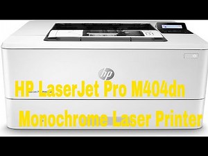 hp laserjet pro m404dn printer