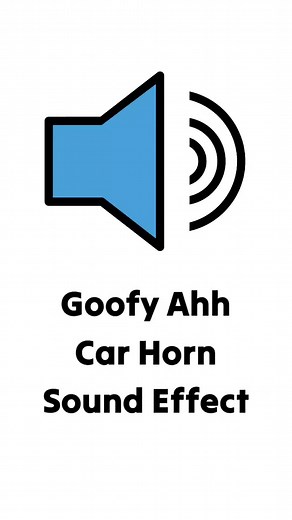 Goofy Ahh Car Horn Sound Effect #soundeffects #sound #soundviral #fyp | goofy car sound