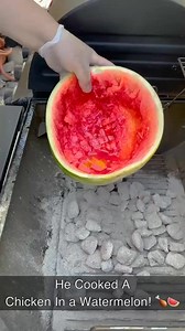 Grill Master Shows Watermelon Smoking Skills! 💫 | Cooking Time