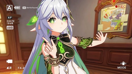 Mommy Nahida Dances to Doodle Song | Genshin Impact Memes