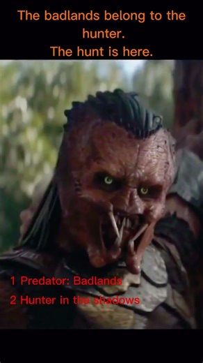 Predator Badlands 👽 The Hunt Begins #shorts