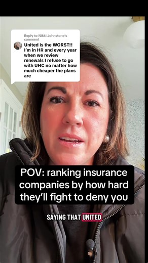 Replying to @Nikki Johnstone #greenscreenvideo Health insurance company denial rates as high as 32%…and as low as 6%. That’s a BIG range. Find yours 👀. Let know if you’re surprised. In the meantime I’ll be over here complaining about mine. #unitedhealthcare #insurancedenial #healthcare #patientadvocacy