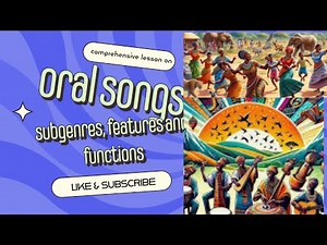 ANALYSIS of ORAL songs