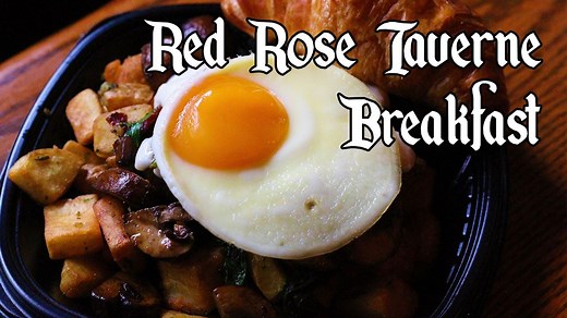 The new breakfast menus at Red Rose Taverne at Disneyland are delicious! Take a look at the regular menus and the allergy-friendly menus: http://thehealthymouse.com/red-rose-taverne-breakfast | The Healthy Mouse