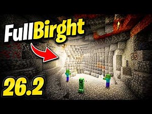 Minecraft 26.2 FullBright Resource Pack How to Download and Isntall