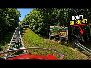 Verbolten: Forbidden Turn Roller Coaster POV at Busch Gardens Williamsburg