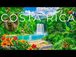 Costa Rica 4K | Tropical Rainforests, Pristine Beaches & Timeless Natural Wonders