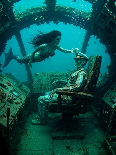 Alien Underwater Encounters Captured by Diver's Camera