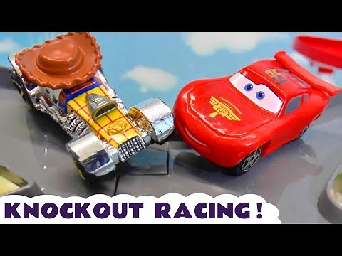 Funlings Racing With Cars McQueen Cars Stories