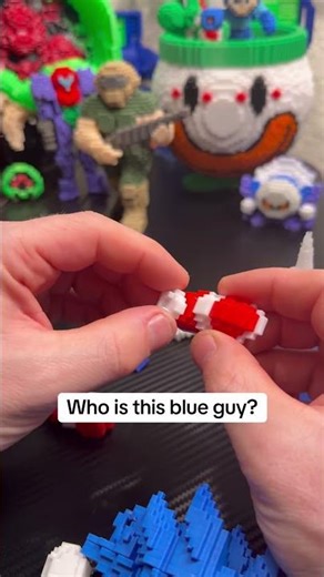 Clip 9 - Who is this blue guy? #sega #retrogaming #3dprinting #asmr #satisfying