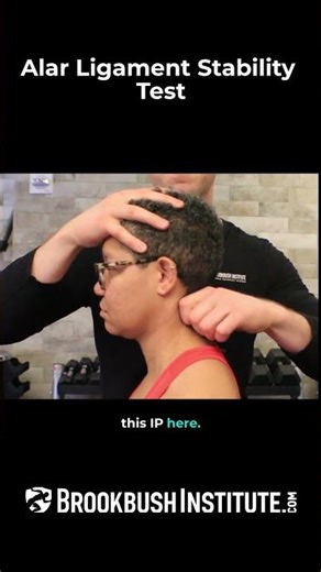 🔴 Alar Ligament Stability Test