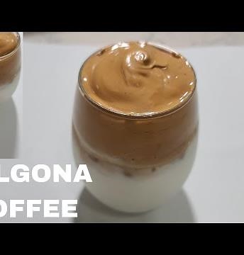 Dalgona Coffee Recipe || How To Make Whipped Coffee || Frothy Coffee