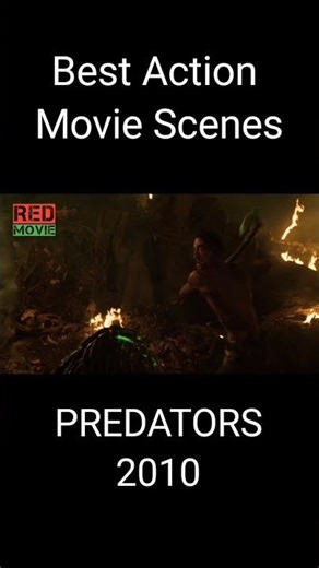 PREDATORS (2010) - BEST ACTION MOVIE SCENES #shorts