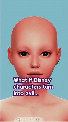 What if Disney characters turn into evil... #disney #disneyprincess #thesims #thesims4 #shorts