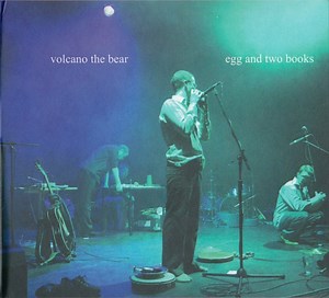 Volcano The Bear - Egg And Two Books