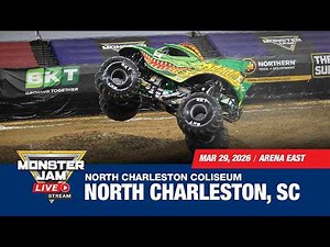 Monster Jam: North Charleston - 4 (Full Event) | March 29, 2026 | Arena East