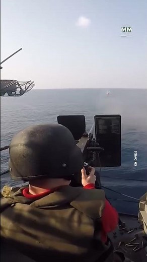 Watch U.S. Navy Sailors Fire The M2 Browning .50 Cal Machine Guns At Sea