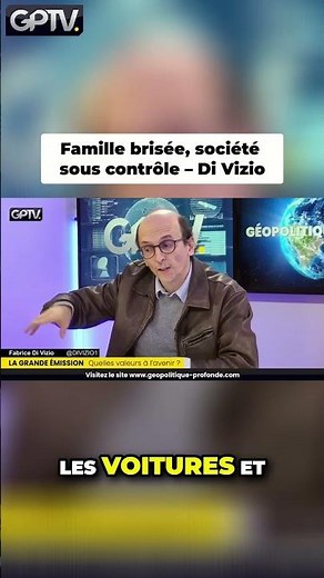 Famille brisée, société sous contrôle – Di Vizio