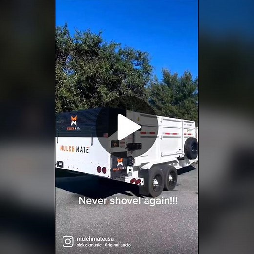 And on the 8th day God made Mulch Mate!!!!! #mulchmate #americanmade #landscaping #propertymaintenance #1 #mulch #trailer #dumptrailer #smarterways