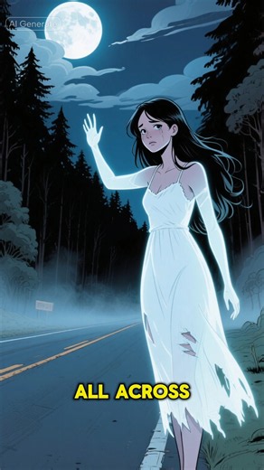 The Woman in White | The Highway Ghost Seen Across America