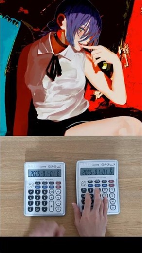 체인소맨: 레제편 OST "IRIS OUT" (계산기 커버) Calculator Cover