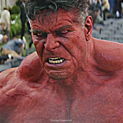 Red Hulk Transformation First Look 💪 Marvel Universe 🔥 #shorts #ytshorts