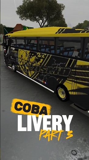 Bus Simulator Indonesia Livery #shorts #bussimulatorindonesia