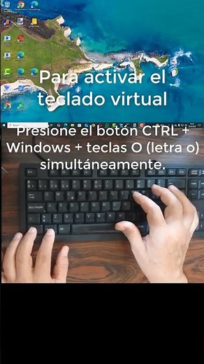 🔥 ¡Activa el Teclado Virtual en Windows con Este Truco Relámpago! 🔥