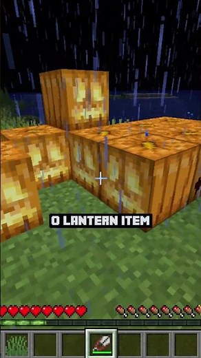 🎃✨Minecraft Pumpkin Crafting & Lighting✨🎃