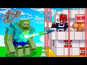 MINECRAFT BUILD TO SURVIVE CHALLENGE!!