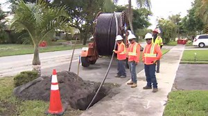 FPL installs underground power lines in Hialeah neighborhood - WSVN 7News | Miami News, Weather, Sports | Fort Lauderdale
