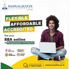 Get your BBA degree online from Mangalayatan University!  Looking...