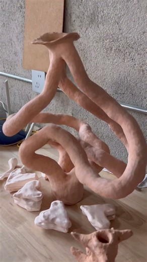 My new ceramic sculpture!!! #ceramic #art #sculpture