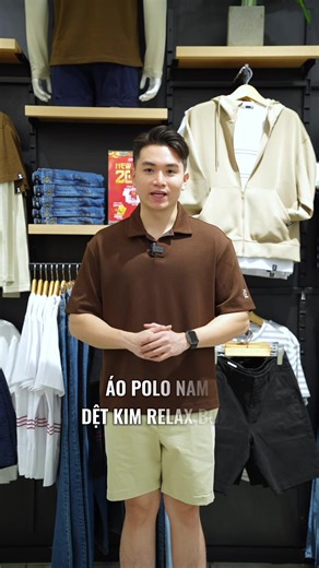 Áo Polo Dệt Kim Relax Boxy mang phom dáng thoải mái, hiện đại, kết hợp cùng chất liệu dệt kim tạo cảm giác mềm mại và đứng form vừa đủ. Vừa giữ được nét chỉn chu của polo, vừa có chút phóng khoáng để mặc đi chơi hay đi làm. >>> Khám phá ngay! #CoupleTX #CTX #UrbanCasual