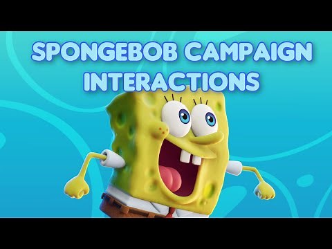 Nickelodeon All-Star Brawl 2 - SpongeBob Campaign Interactions