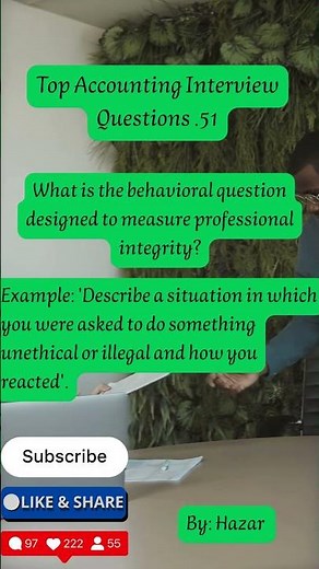 Top Accounting Interview Questions and Answers