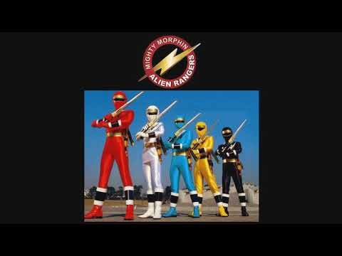 Alien Rangers theme opening song Power Rangers Songs