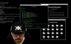 【KennyK Asmr】黑客ASMR!敲键盘打字的声音