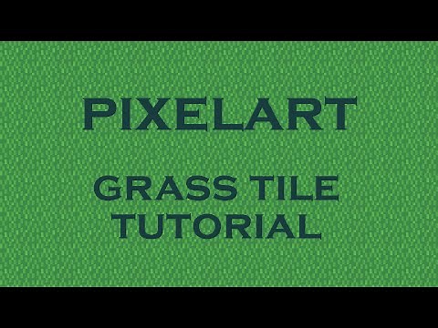 Quick and Easy Pixel Art Grass Tile Tutorial
