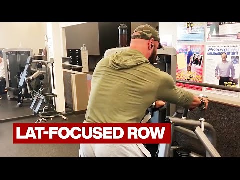Lat-Focused Row