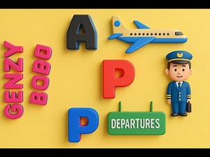 Phonic Genzy ABCD Song | Fun Alphabet Poem for Kids 🎶 | Learn ABC with Rhymes!