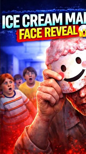 Ice Scream Man 8 Rod Face Reveal 😱| #shorts #icecreamman #horrorgame